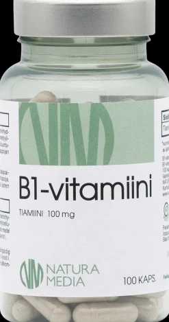 Natura Media B1-vitamiini 100 mg 100 kaps.