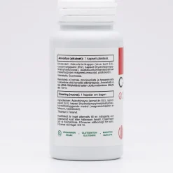 Natura Median Ruusunmarja C-vitamiini 600 mg ravintolisä 100 kaps.