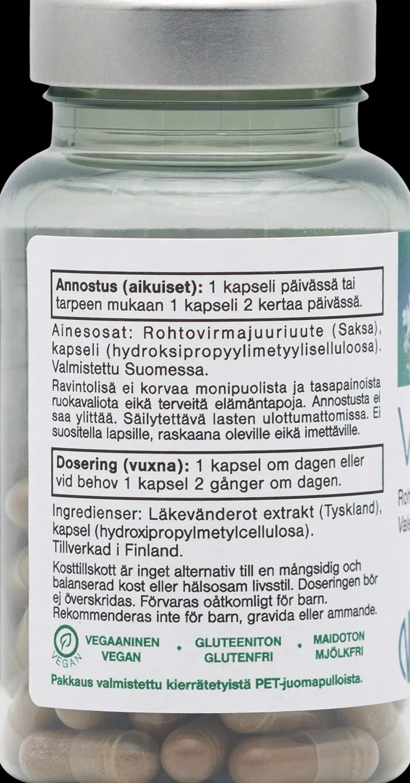 Natura Median Valeriana rohtovirmajuurivalmiste 300 mg 60 kaps.