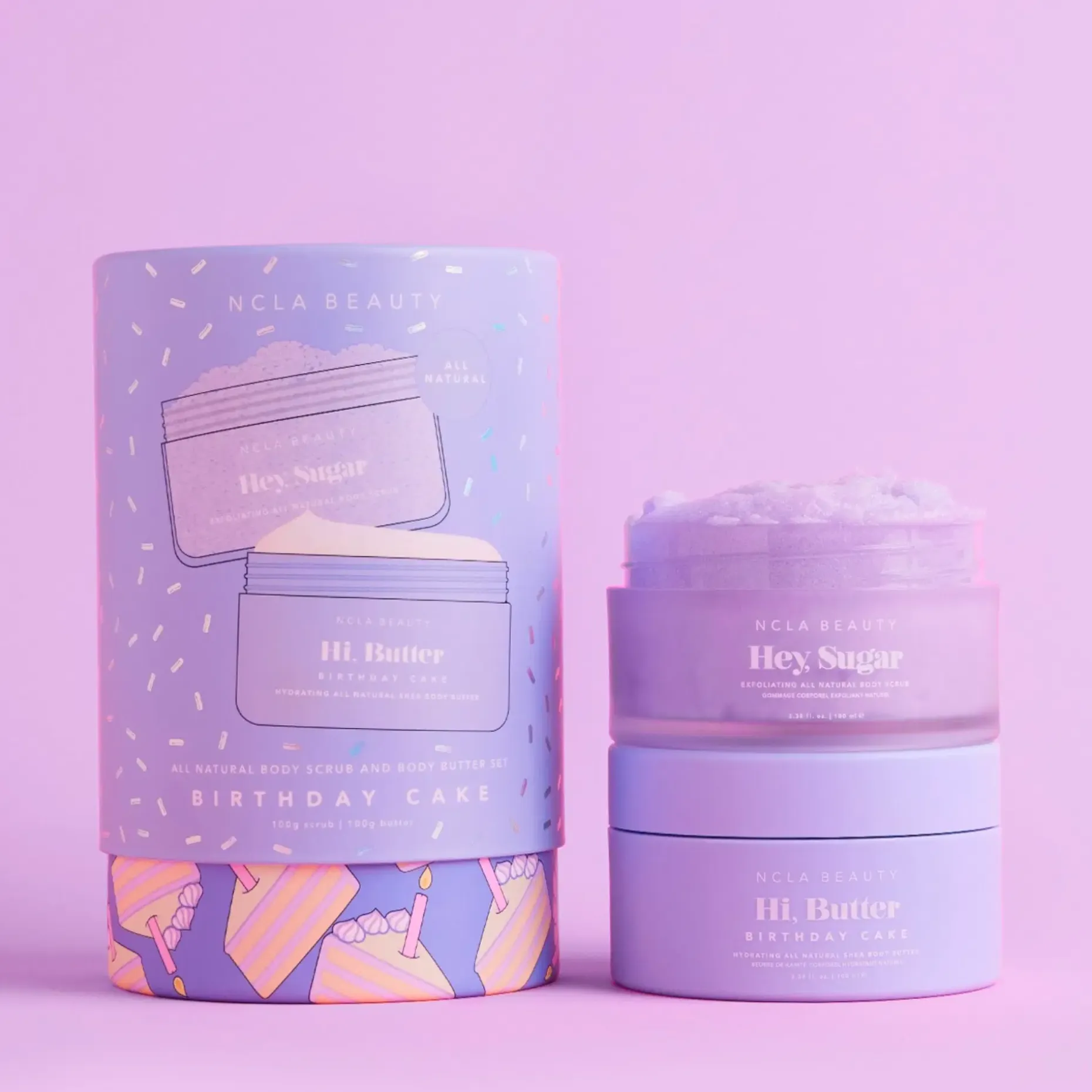 NCLA Beauty Birthday Cake Body Care Set vartalonhoitosetti