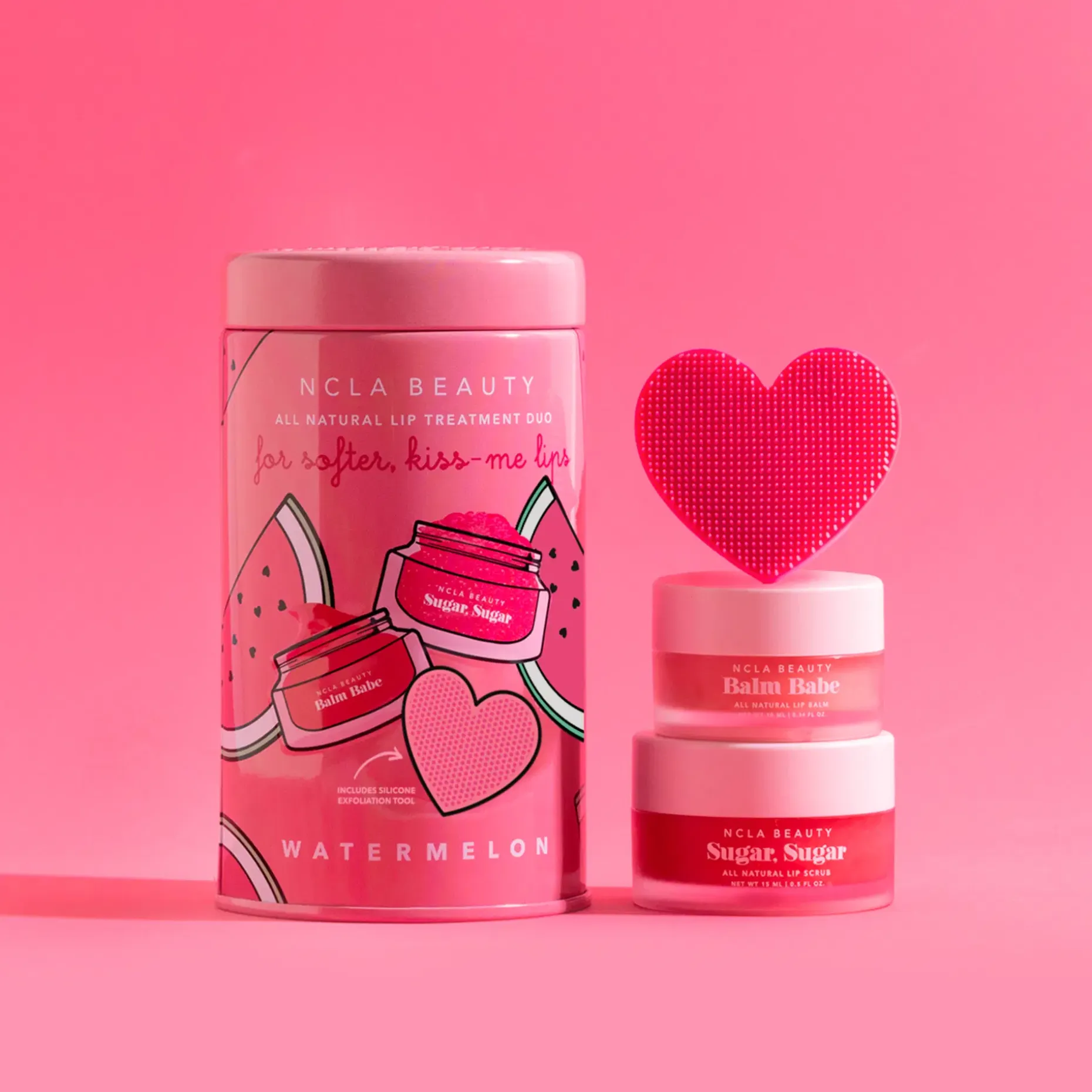 NCLA Beauty Watermelon Lip Care Value Set huultenhoitosetti