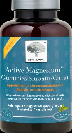 New Nordic Active Magnesium™ Gummies Sitraatti