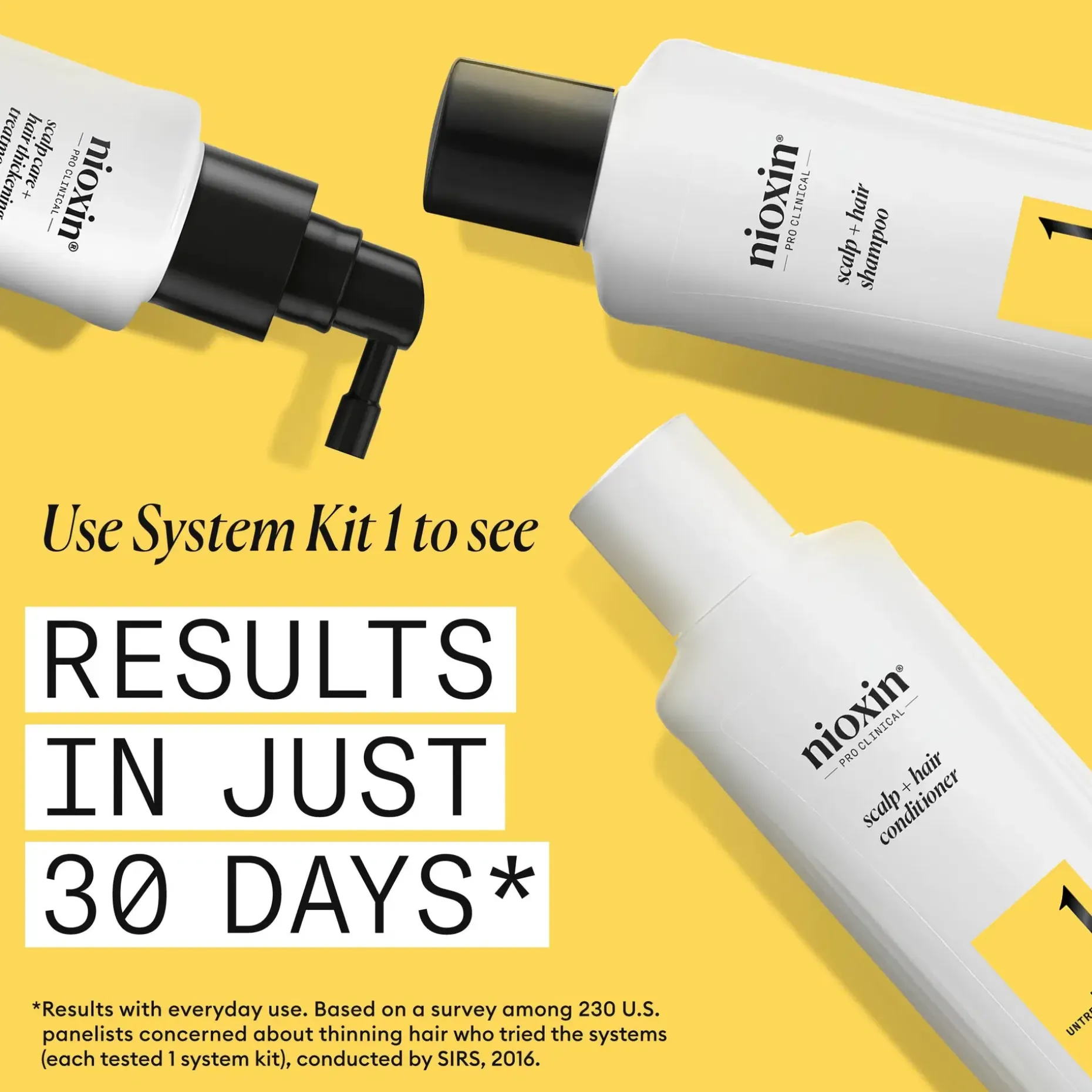 Nioxin System 1 Scalp Treatment seerumi 100 ml