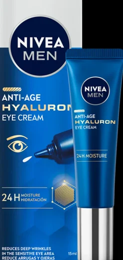 NIVEA MEN 15ml Anti-Age Hyaluron Eye Cream -silmänympärysvoide 15ml