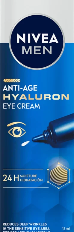 NIVEA MEN 15ml Anti-Age Hyaluron Eye Cream -silmänympärysvoide 15ml