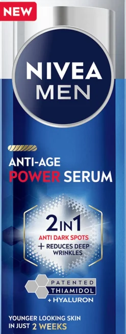 NIVEA MEN 30ml Anti-Age 2in1 Power Serum kasvoseerumi