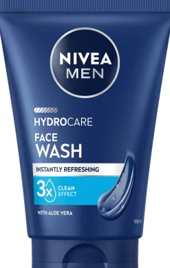 NIVEA MEN 100ml Hydrocare Face Wash -kasvojenpuhdistusgeeli