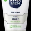 NIVEA MEN 100ml Sensitive Face Wash -puhdistusgeeli