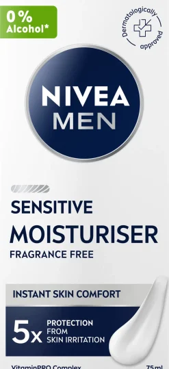 NIVEA MEN 75ml Sensitive Moisturiser -kasvovoide