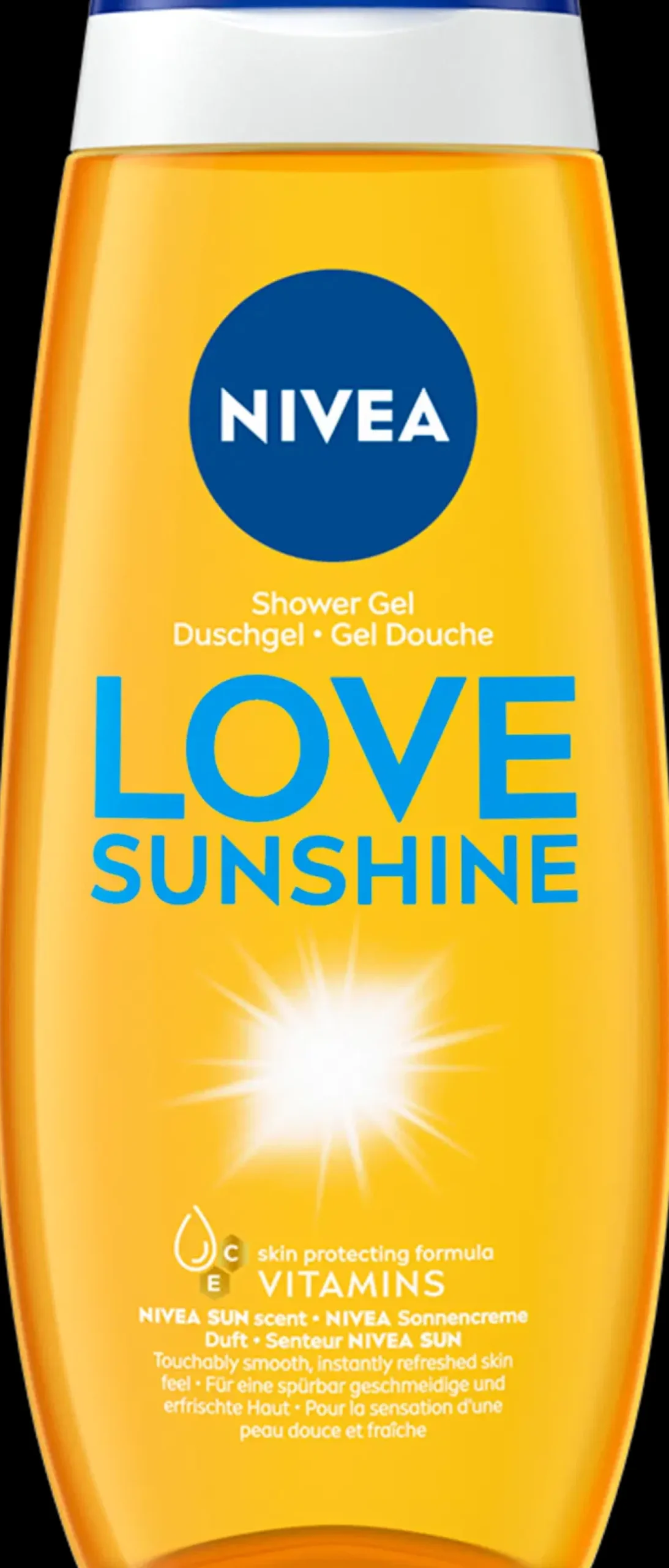 NIVEA 250ml Love Sunshine Shower Gel -suihkugeeli