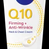 NIVEA 200ml Q10 Firming + Anti-Wrinkle Neck & Chest Cream -vartaloemulsio kaulalle ja dekolteelle