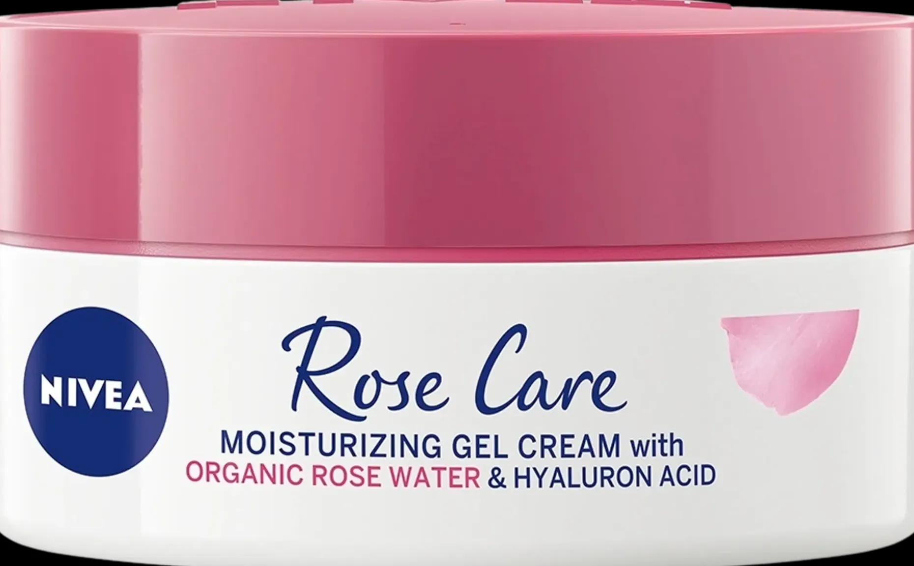 NIVEA 50ml Rose Care Moisturizing Gel Cream -päivävoide