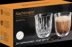 Noblesse Barista Cappuccino/Flat lasi 234 ml kirkas 2 kpl