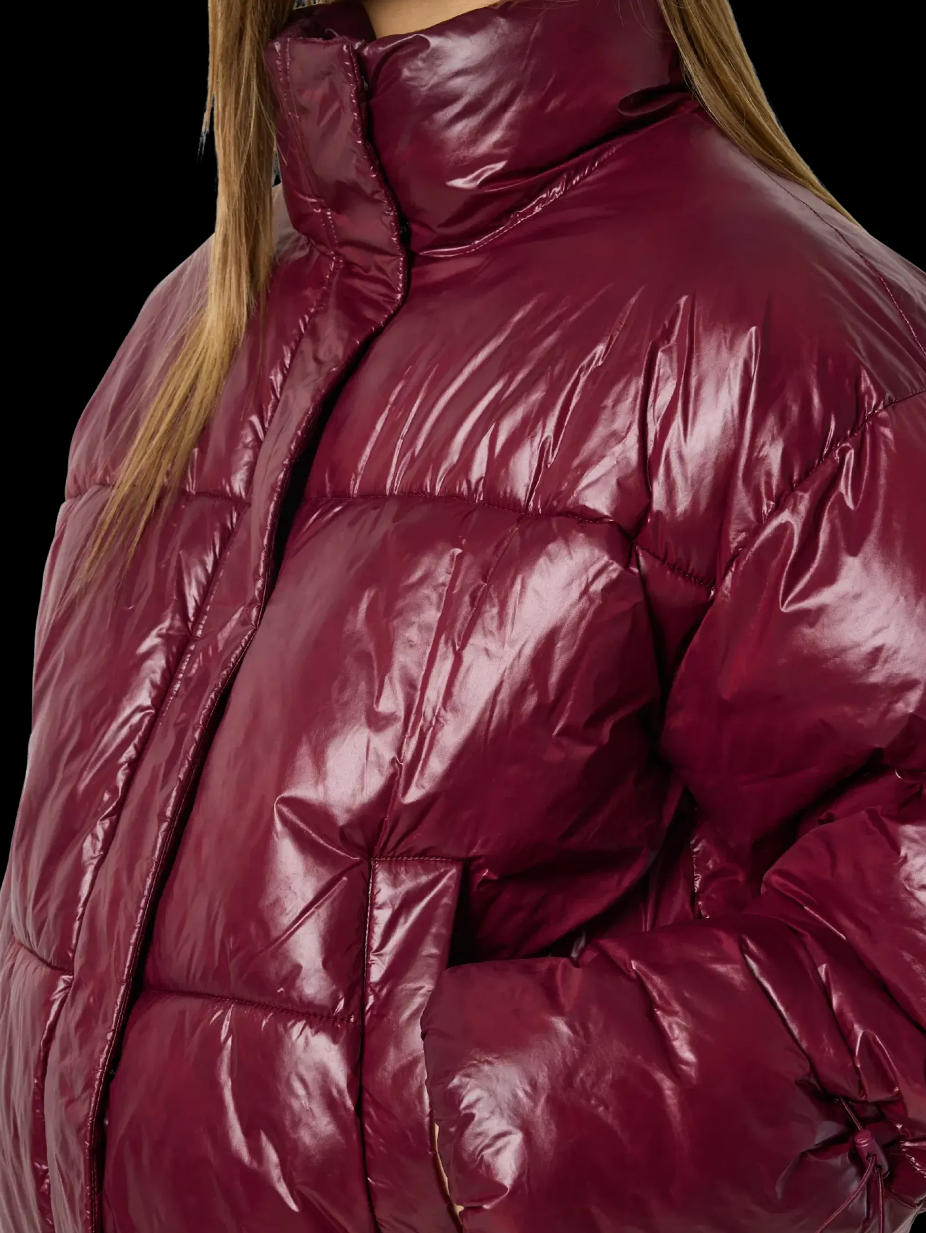 Noisy May NMAllie shiny puffer short