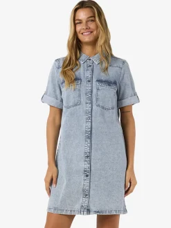 Noisy May Nmnew signe s/s denim mekko