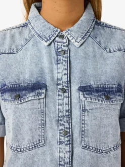 Noisy May Nmnew signe s/s denim mekko