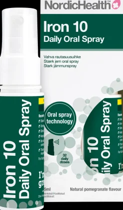 Nordic Health Vahva Rauta suusuihke 25 ml