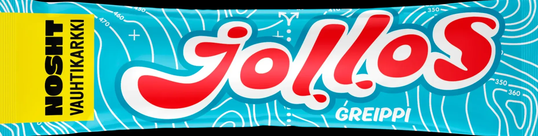 Nosht Jollos Vauhtikarkki 52g Greippi