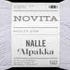 Novita lanka Nalle Alpakka 50g vaalea laventeli 708