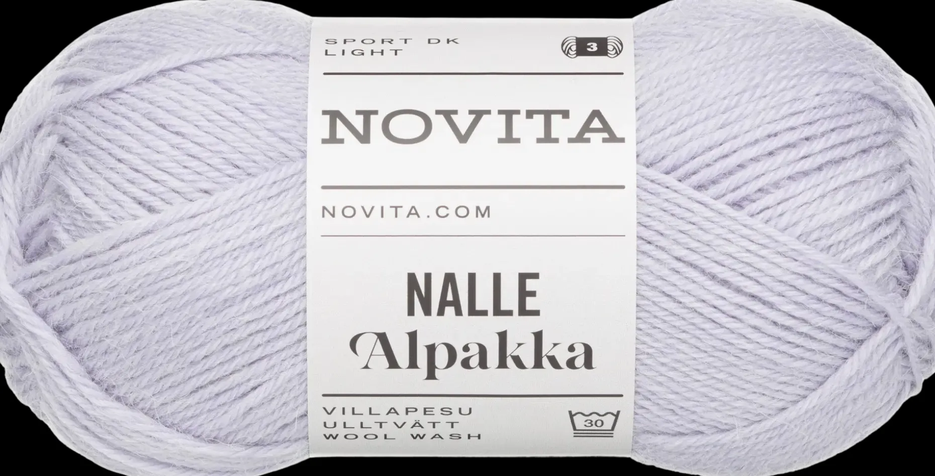 Novita lanka Nalle Alpakka 50g vaalea laventeli 708