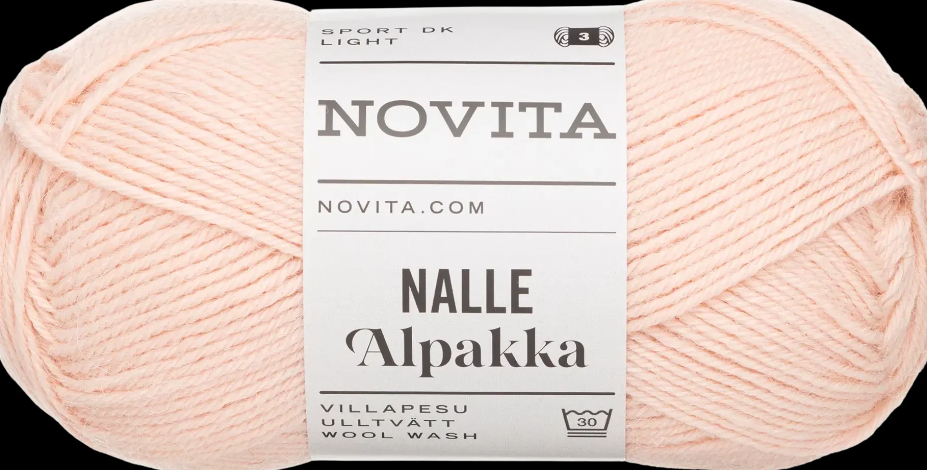 Novita lanka Nalle Alpakka 50g vaalea vanamo 5181