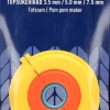 Novita Tupsukehikko 3kpl 2 cm, 3,5 cm ja 5,5 cm