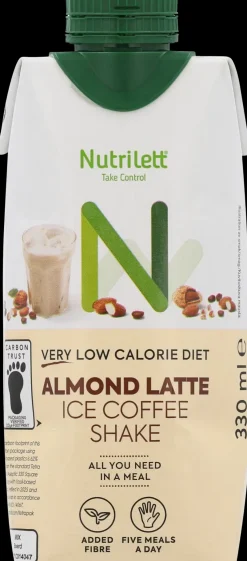 Nutrilett VLCD Almond Latte Ice Coffee shake Valmis pirtelö 330ml