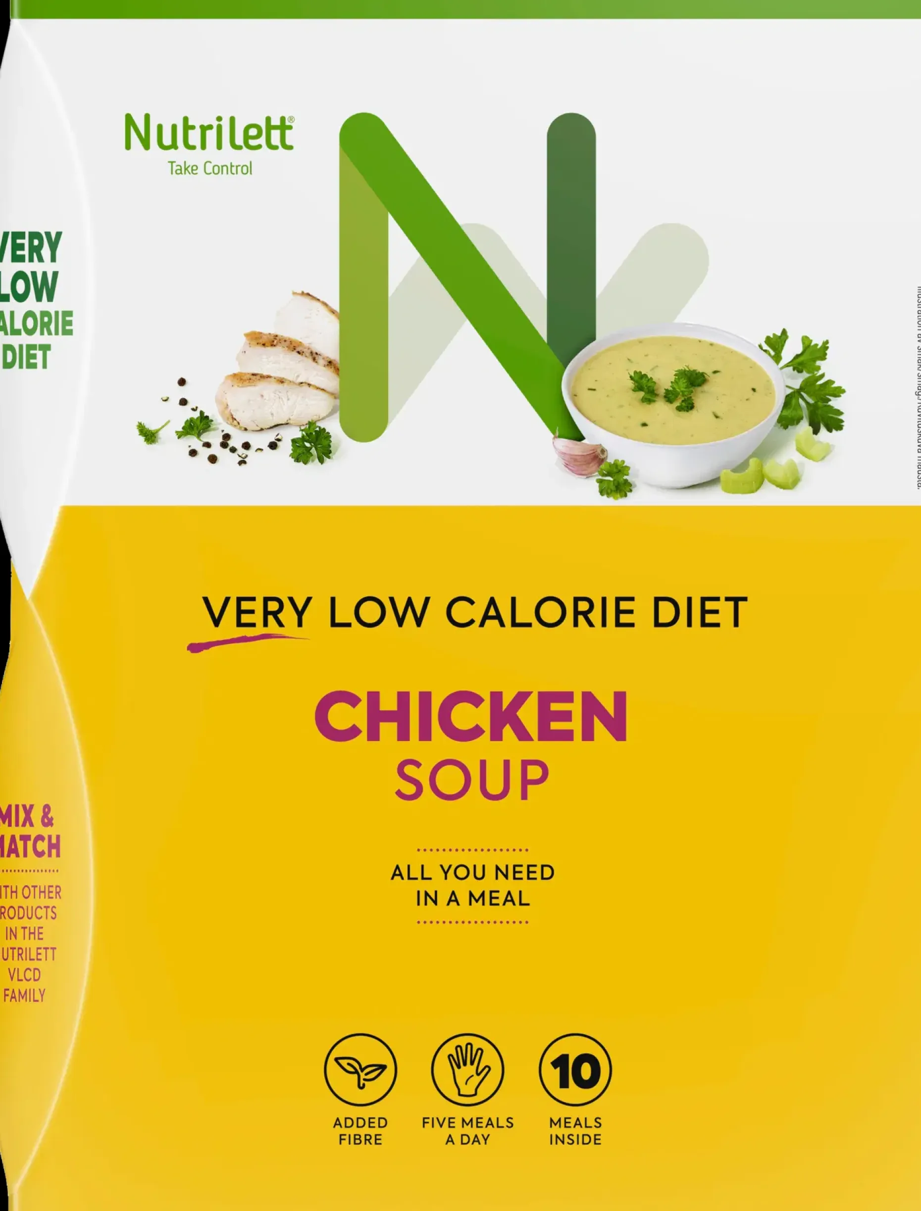 Nutrilett VLCD Chicken Soup kanakeitto 10x35g