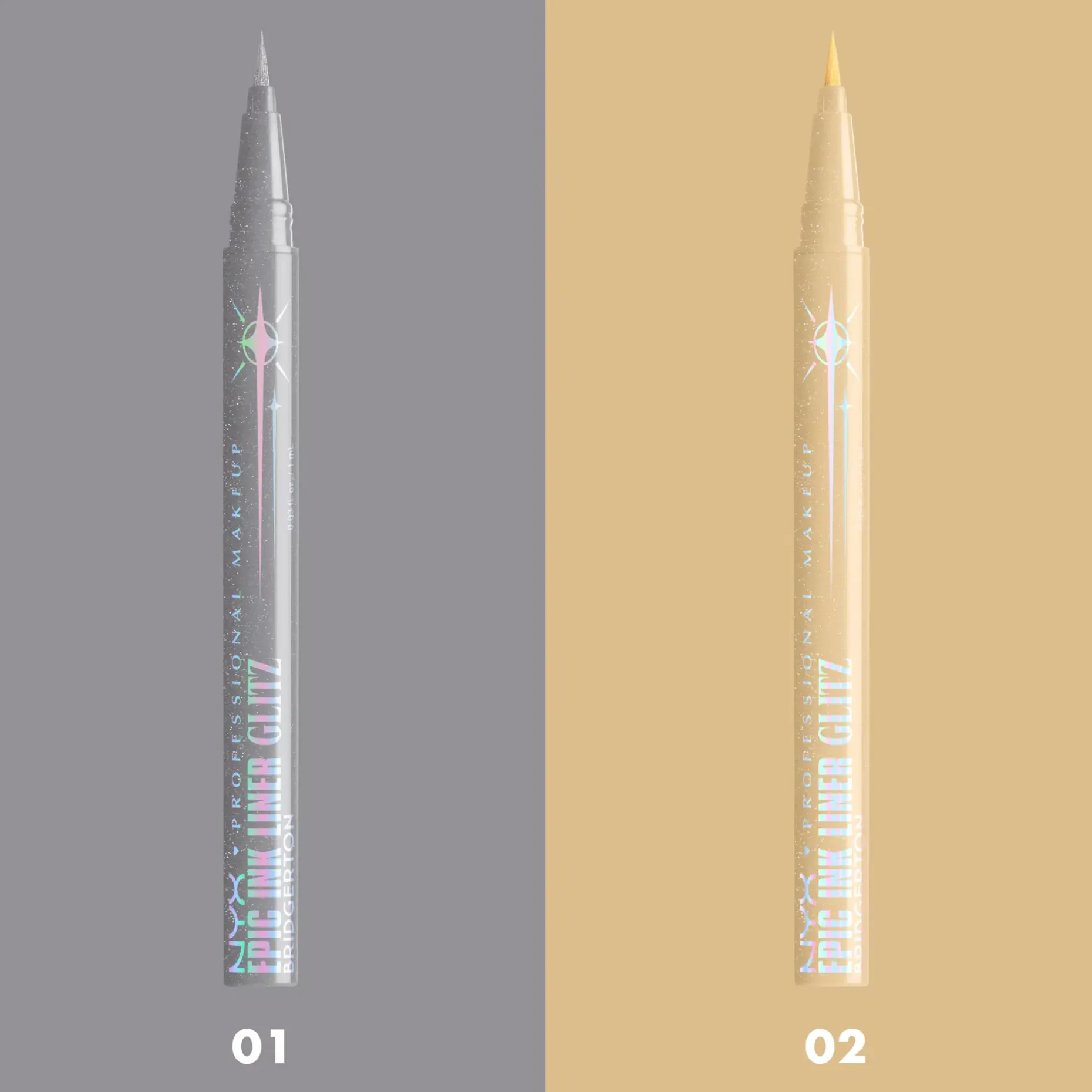 NYX Professional Makeup Bridgerton Epic Ink Liner Glitz silmänrajausväri 1 ml