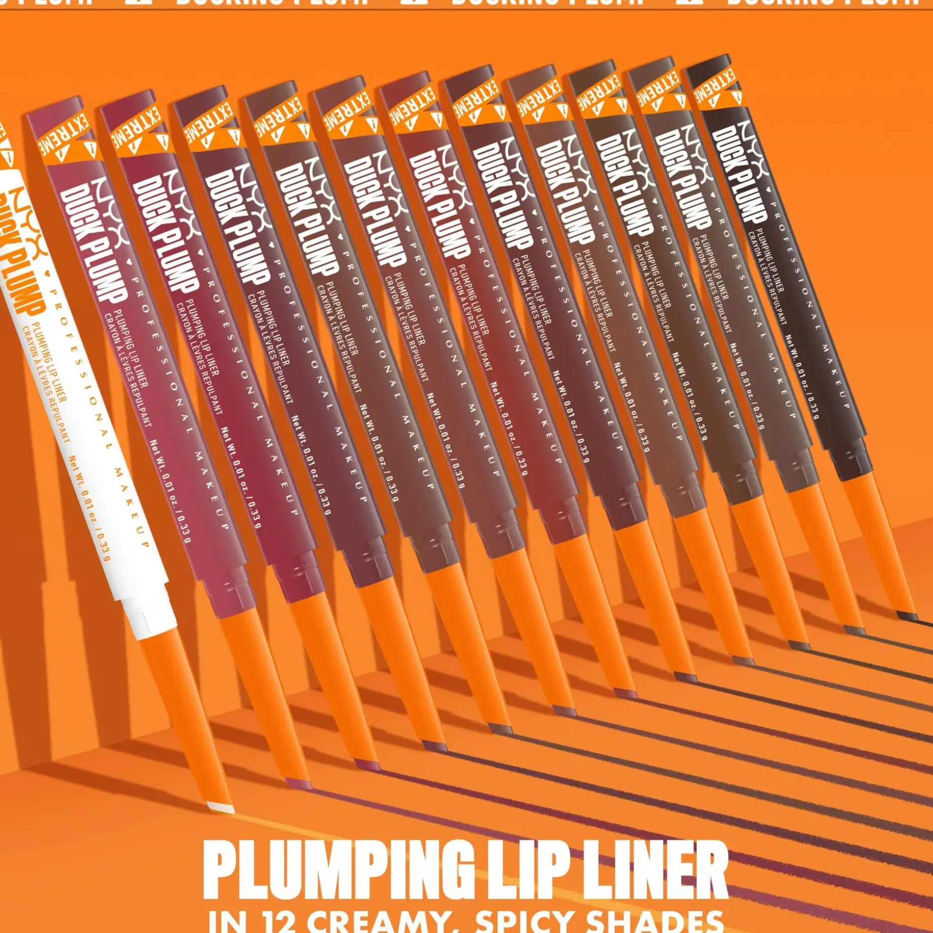 NYX Professional Makeup Duck Plump Lip Liner huultenrajauskynä 0,3 g