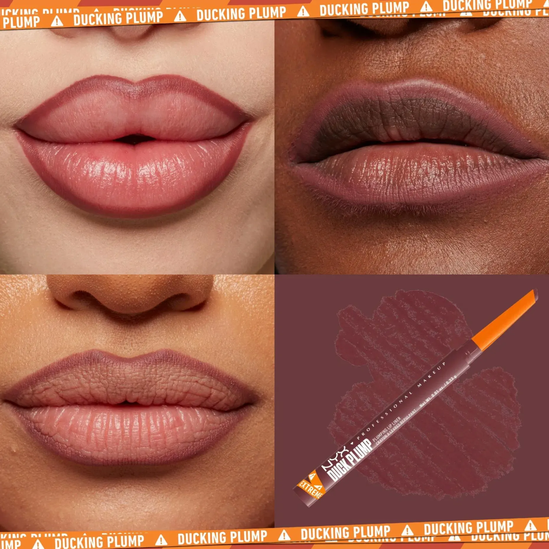 NYX Professional Makeup Duck Plump Lip Liner huultenrajauskynä 0,3 g