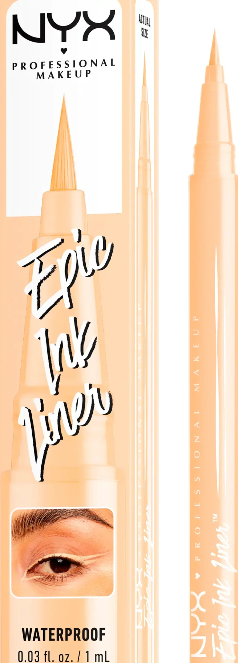 NYX Professional Makeup Epic Ink Liner Waterproof silmänrajauskynä 1 ml