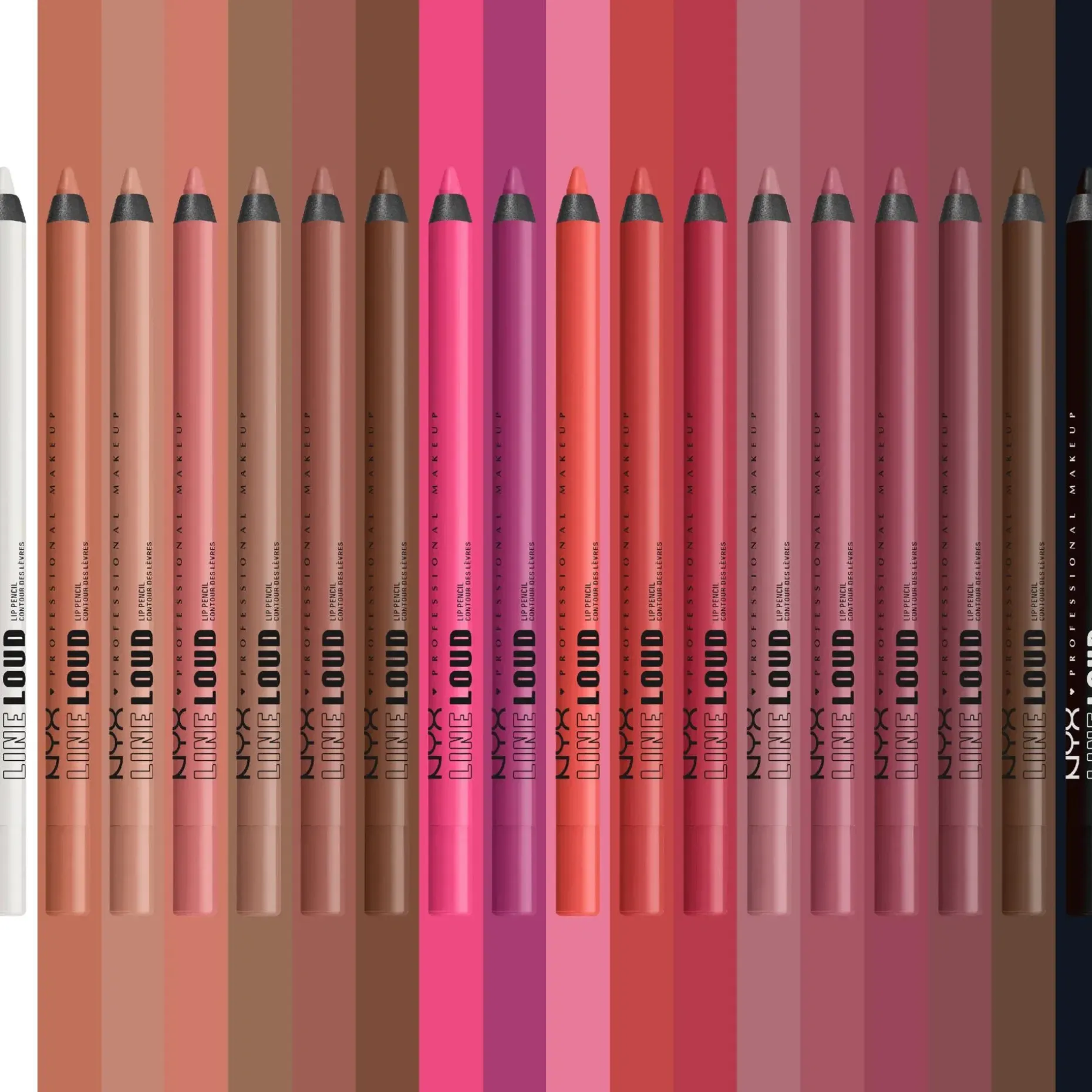 NYX Professional Makeup Line Loud Lip Pencil huultenrajauskynä 1,2 g