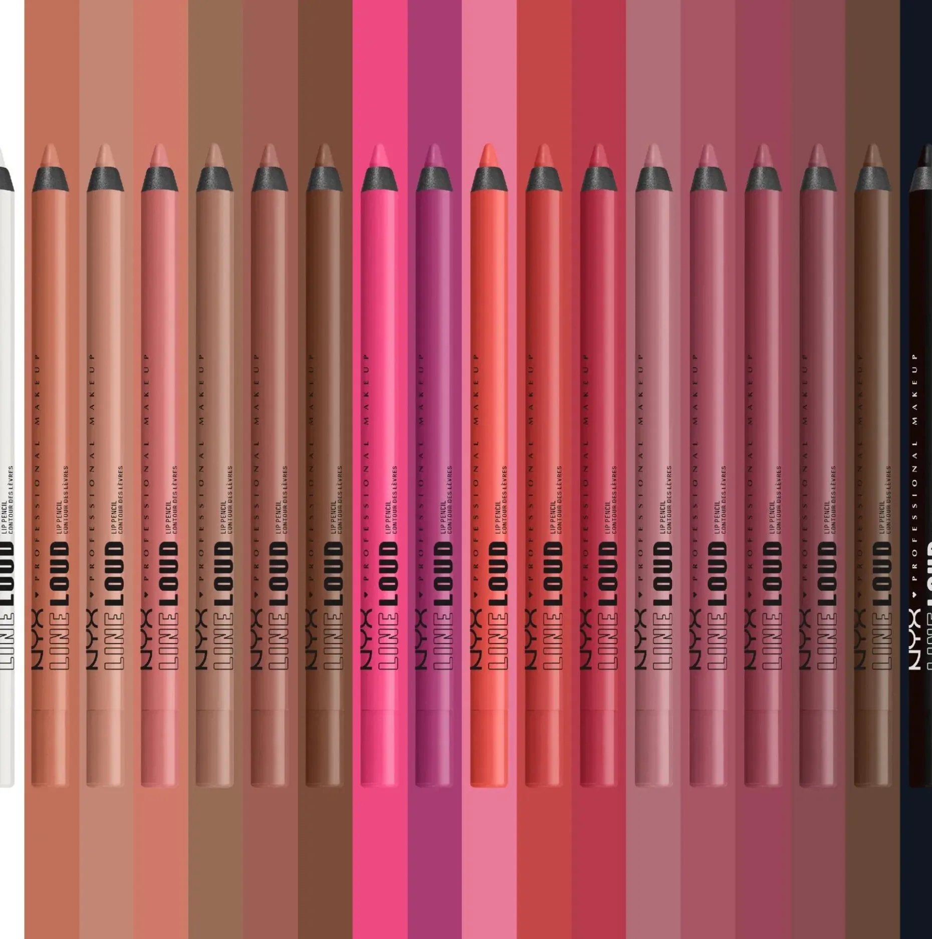 NYX Professional Makeup Line Loud Lip Pencil huultenrajauskynä 1,2 g