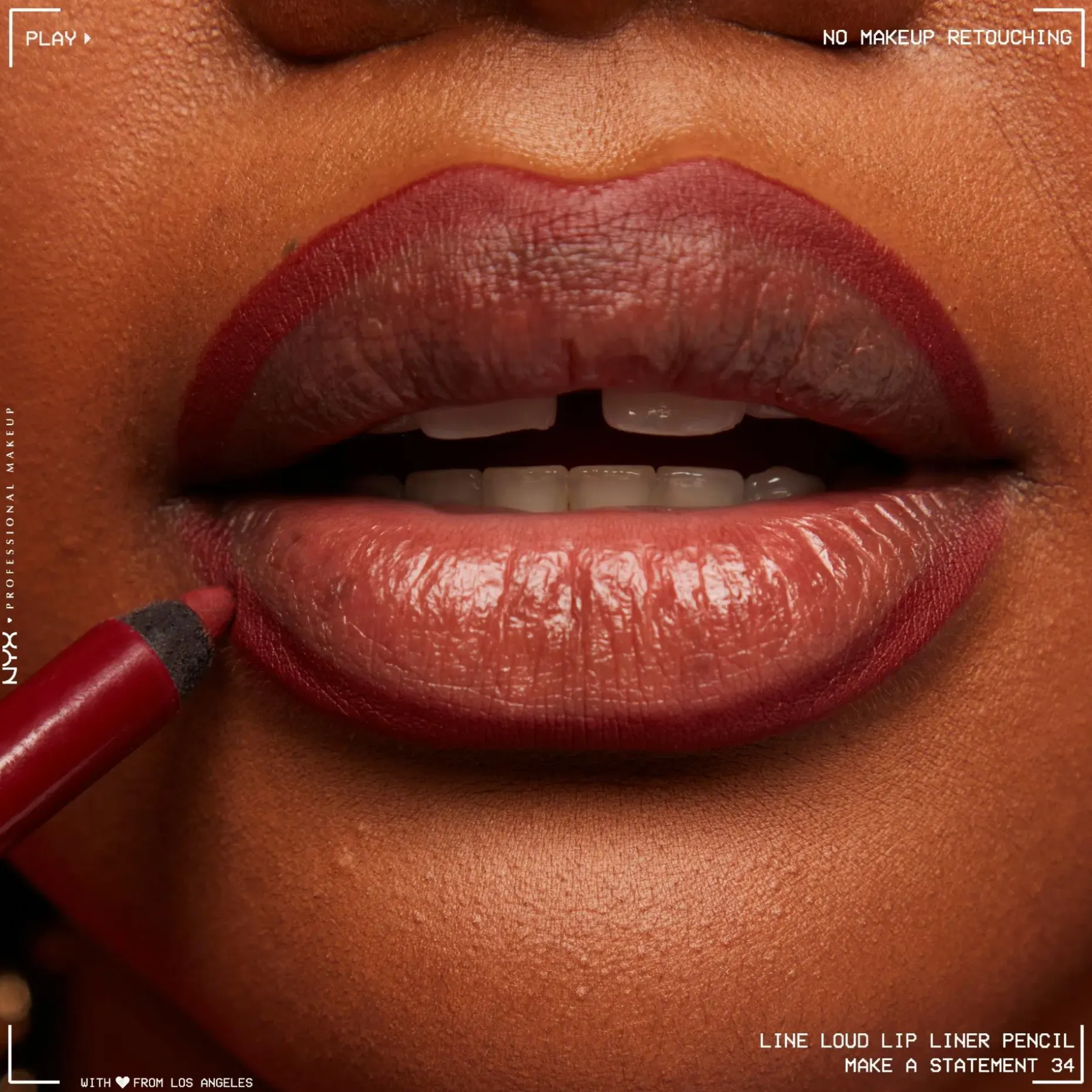 NYX Professional Makeup Line Loud Lip Pencil huultenrajauskynä 1,2 g