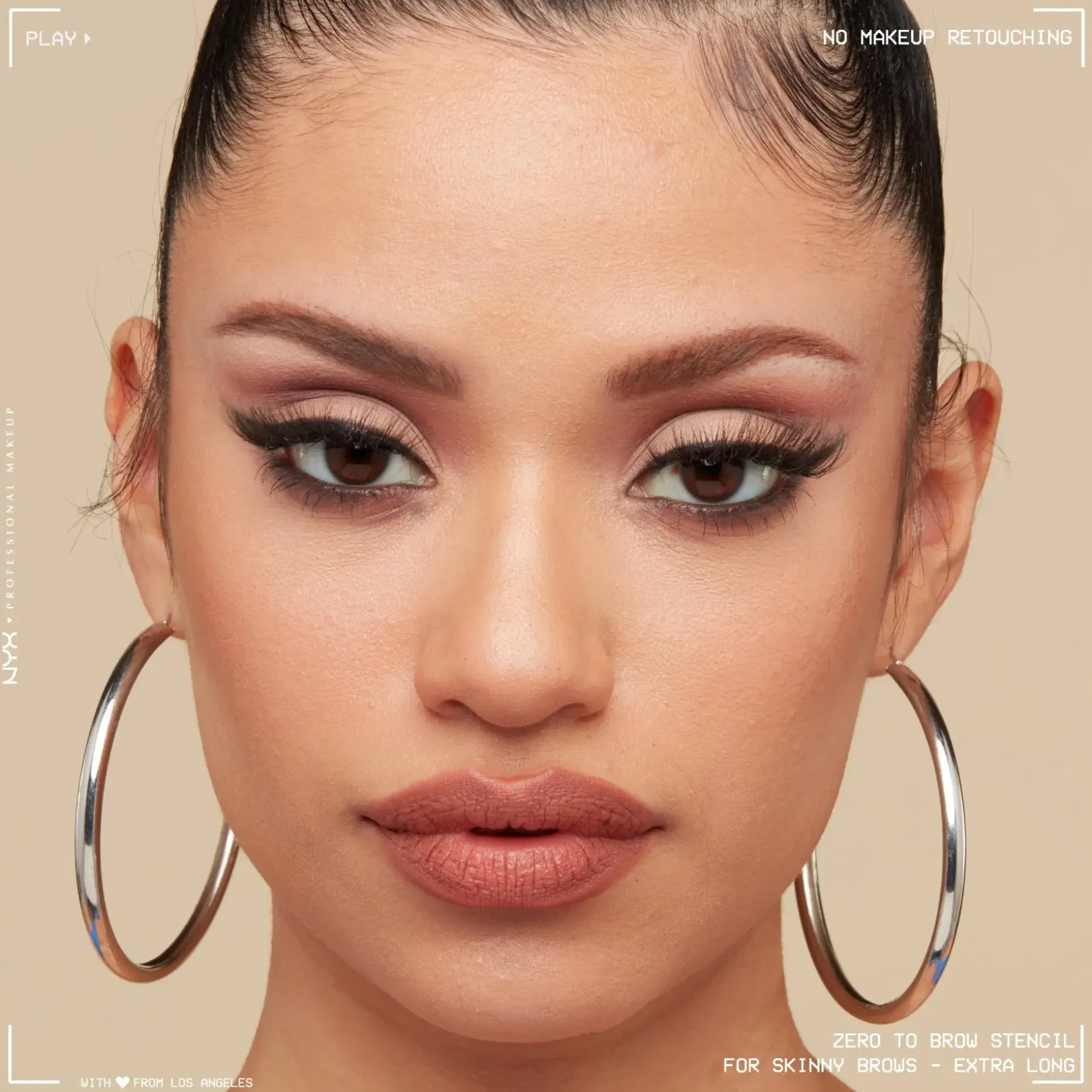 NYX Professional Makeup Zero To Brow -kulmasapluuna 01 For Skinny Brows
