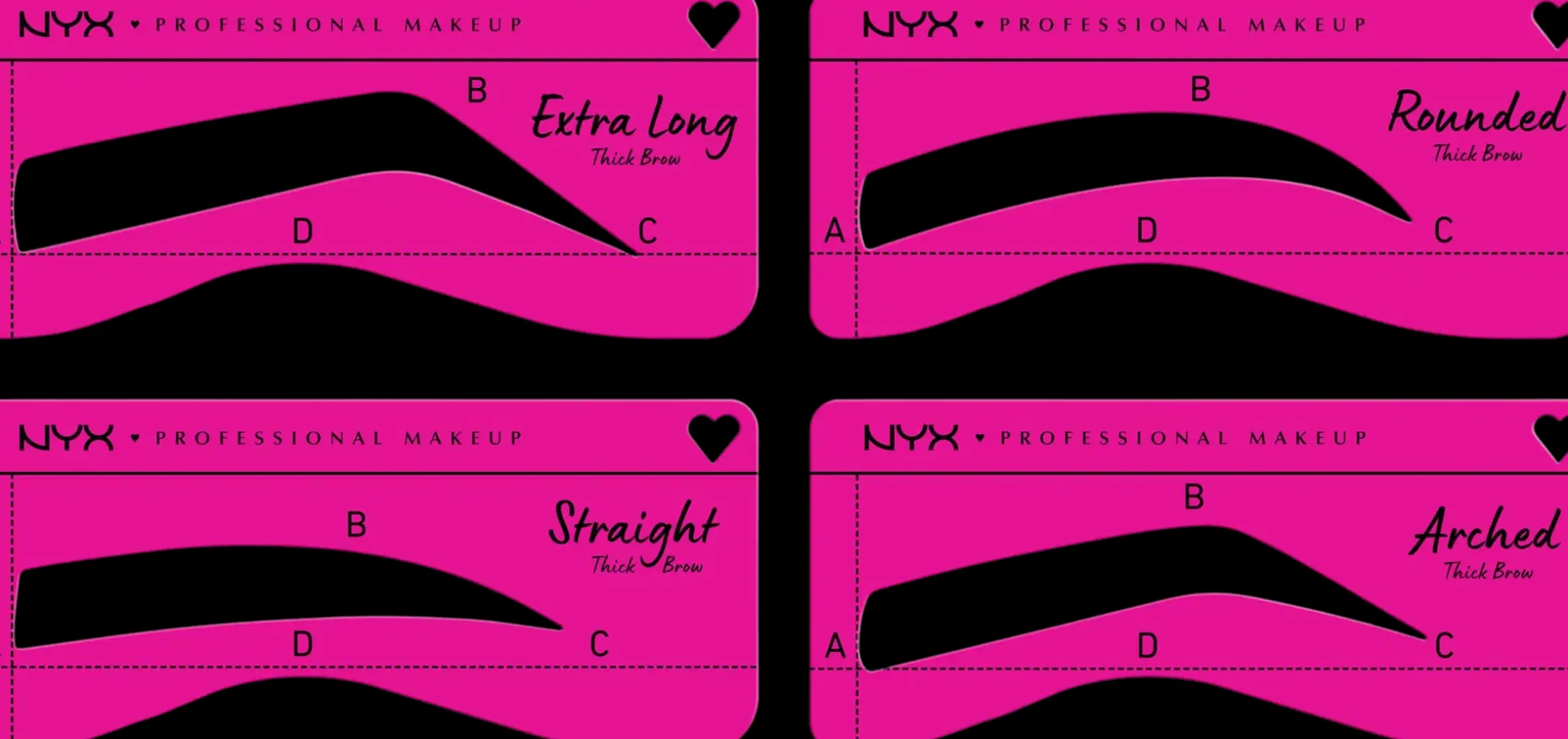 NYX Professional Makeup Zero To Brow -kulmasapluuna 02 For Thick Brows