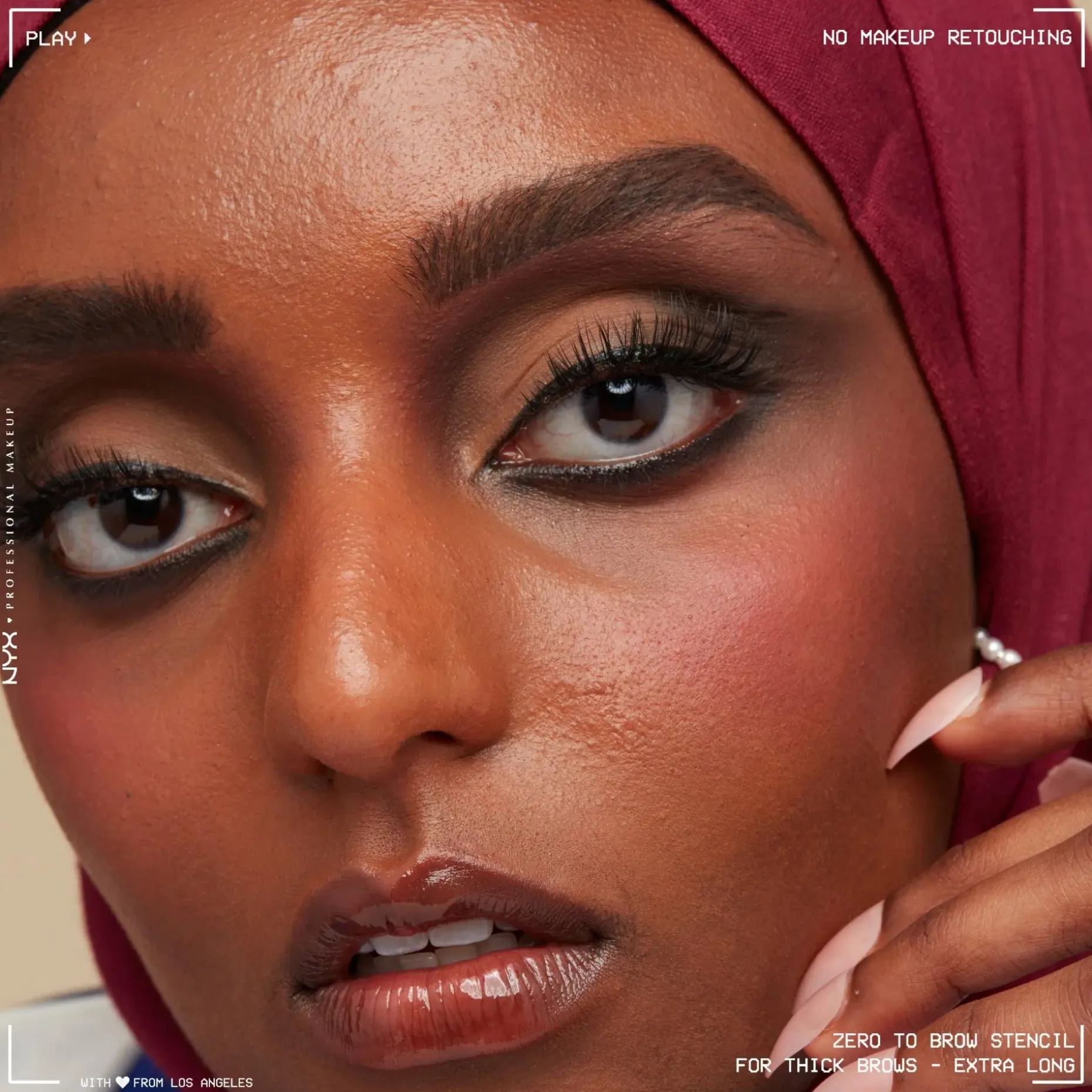 NYX Professional Makeup Zero To Brow -kulmasapluuna 02 For Thick Brows