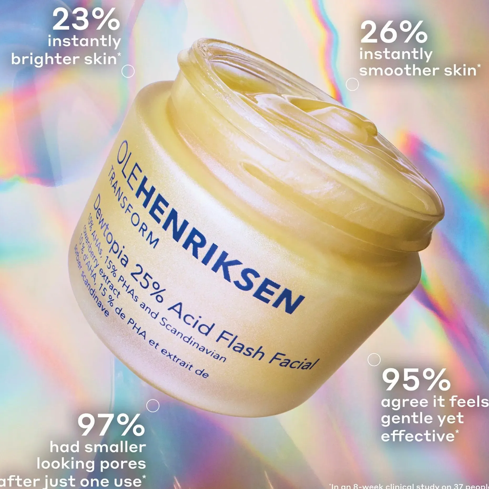 OleHenriksen Transform Dewtopia 25% Acid Flash Facial Mask kasvonaamio 50 ml