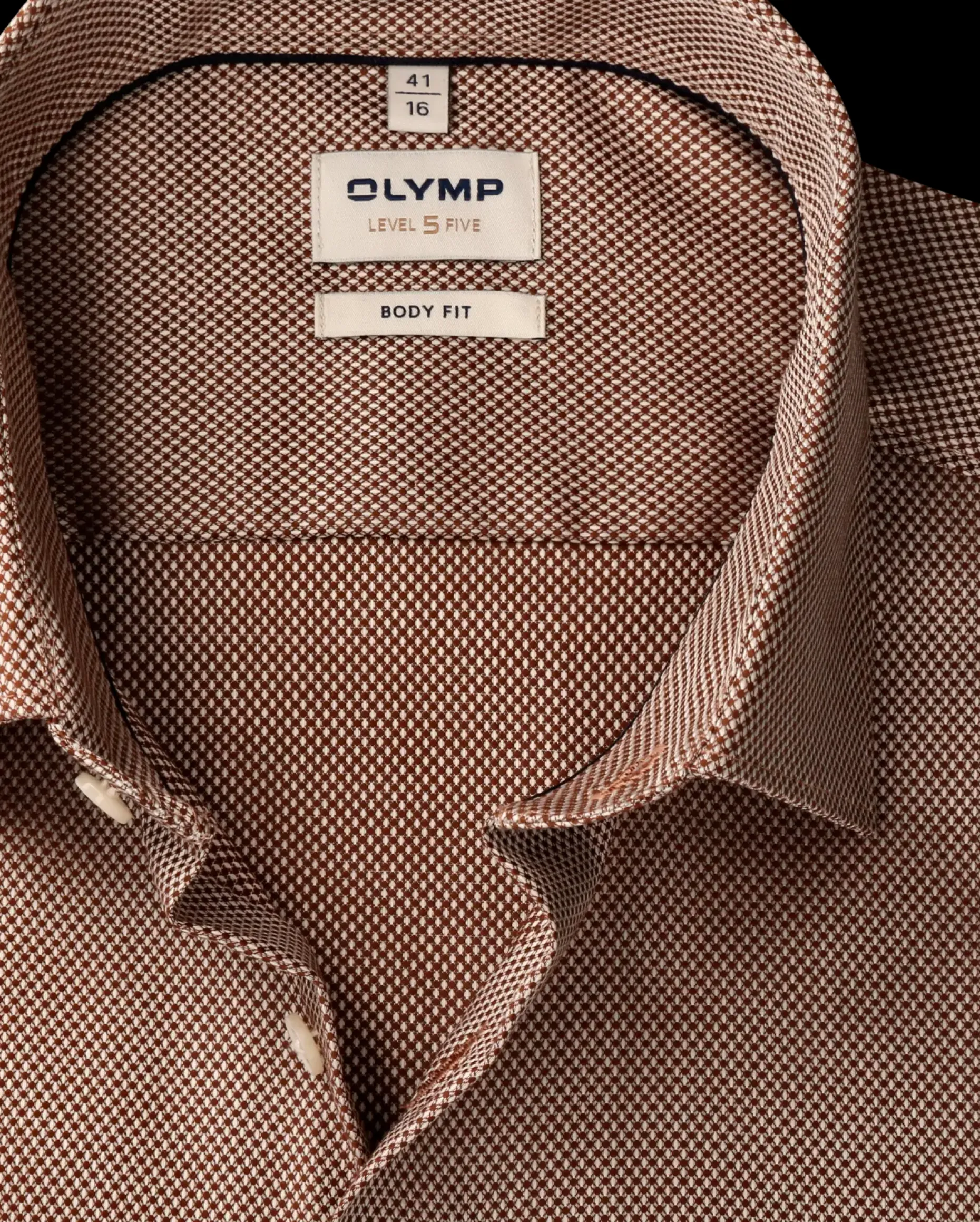Olymp Level Five Body Fit kauluspaita