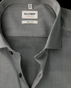 Olymp Level Five Body Fit kauluspaita erikoispitkä
