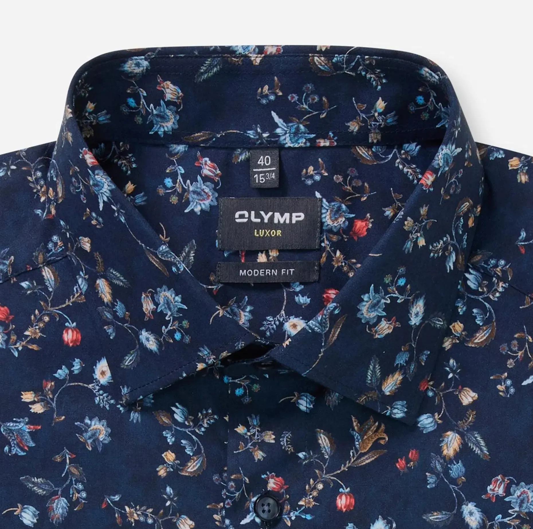 Olymp Luxor Modern Fit kauluspaita erikoispitkä