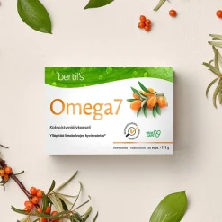 Omega7 kaksoistyrniöljy ravintolisä 60 kaps.