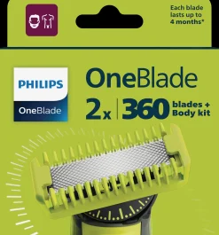 OneBlade vaihtoterät 360 F&B QP624/50
