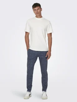 Only & Sons Onsmark slim check housut
