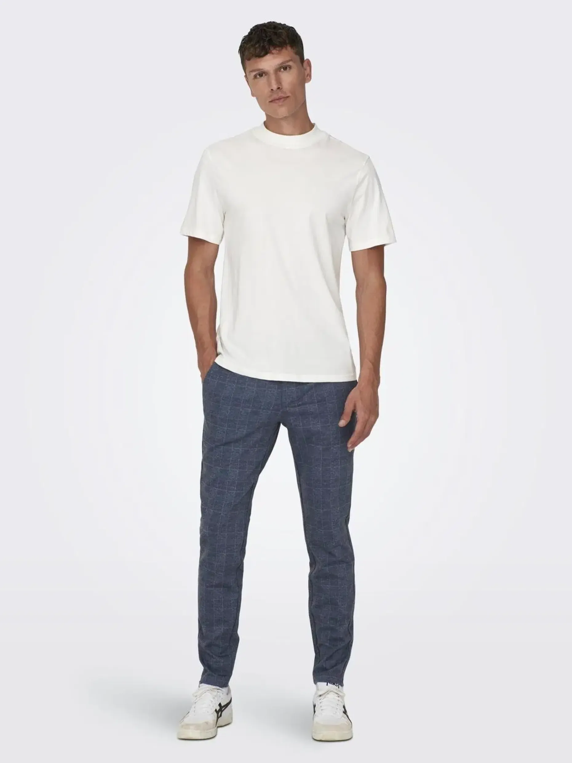 Only & Sons Onsmark slim check housut