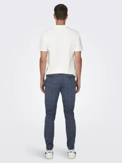 Only & Sons Onsmark slim check housut