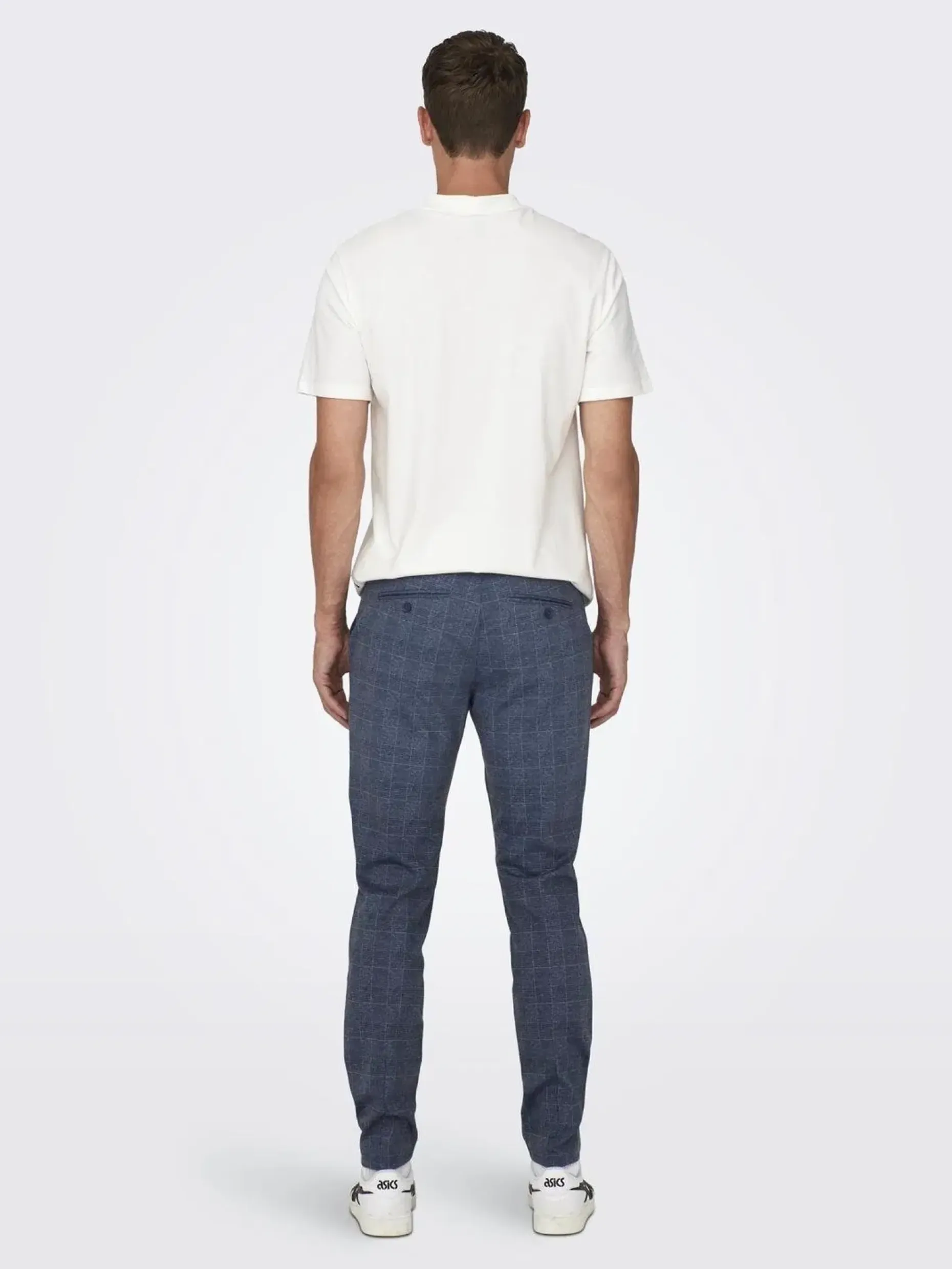 Only & Sons Onsmark slim check housut