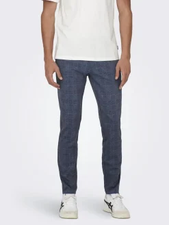 Only & Sons Onsmark slim check housut