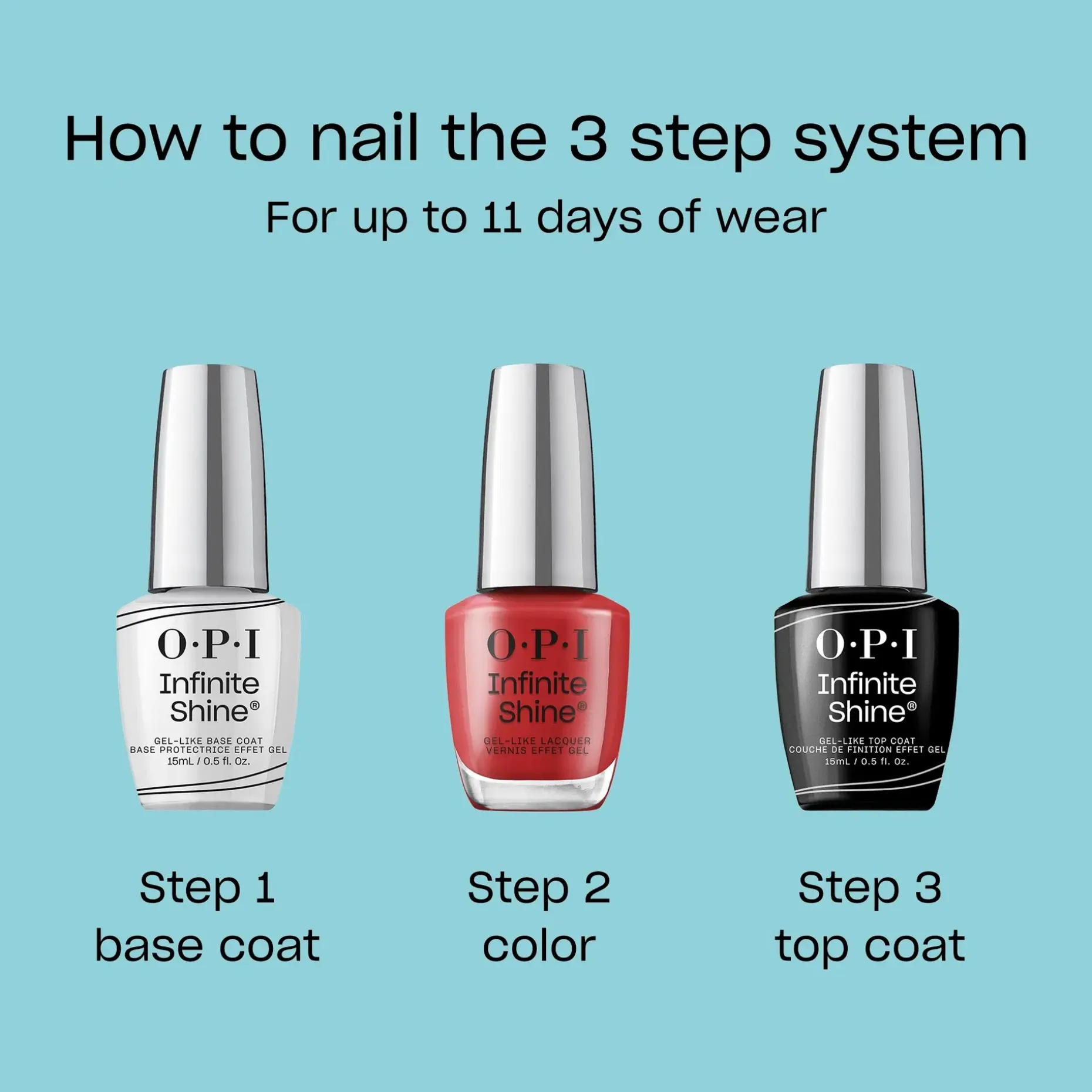 OPI Infinite Shine Top Coat päällyslakka 15 ml